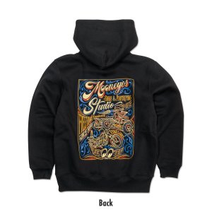 Photo2:  MOON Sign & Pinstriping Studio 26 Zip Hoodie