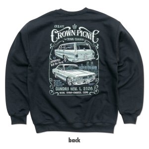 Photo4: 【Pre-Order】31st CROWN PICNIC 2026 Sweatshirt【Order deadline: Nov. 3(Tue)/JST】