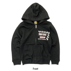Photo4: Kids FAR-EAST MOON Zip Hoodie
