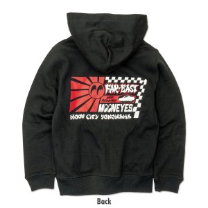 Photo5: Kids FAR-EAST MOON Zip Hoodie