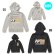 Photo1: Kids MOON Eyeshape Logo Light Zip Parka (1)