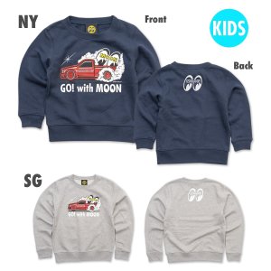 Photo1: Kids Pickup Truck Sweatshirt