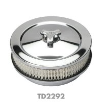 Chromed  ”Muscle Car” Style Air Cleaner 2-1/ inch