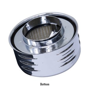 Photo3: Chromed Louvered Air Cleaner