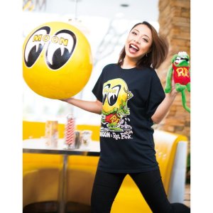 Photo1: Rat Fink x MOON T-shirt