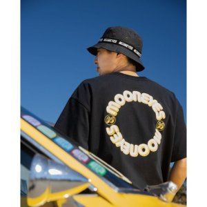 Photo1: MOON Circle Logo T-shirt