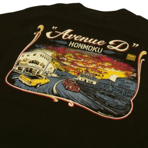 Photo5: Honmoku "Avenue D" T-shirt