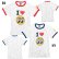 Photo1: I LOVE MOON Trim T-shirt (1)