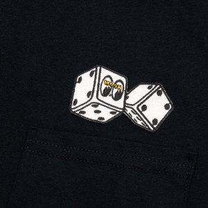 Photo5: MOON Twin Dice Pocket T-shirt