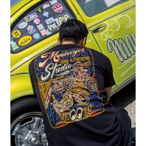 Photo1: MOON Sign & Pinstriping Studio 26 T-shirt