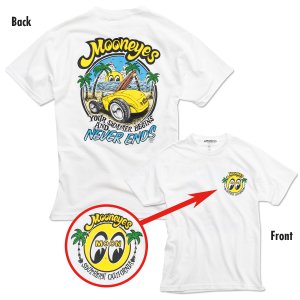 Photo1: MOON Summer Never Ends T-shirt