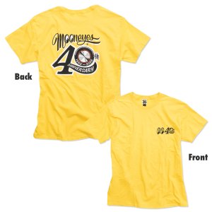 Photo2: MOONEYES 40th Anniv. Disc T-shirt