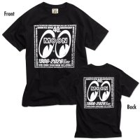 MOONEYES 40th Anniv. Eyeshape Logo T-shirt
