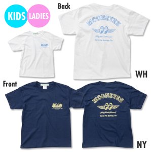 Photo1: Kids & Ladies Fly with MOON T-Shirt