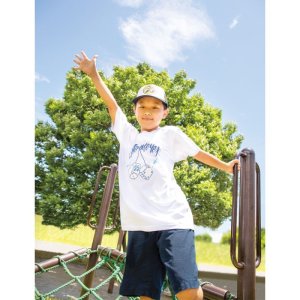 Photo1: MOON Dice Kids T-shirt