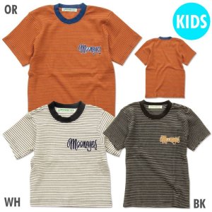 Photo3: 【30%OFF】Kids MOON Thermal Stripe T-shirt