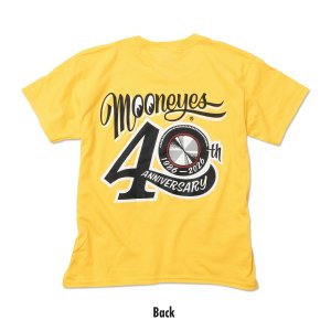 Photo3: Kids MOONEYES 40th Anniv. Disc T-shirt