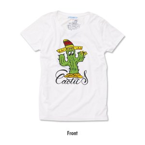 Photo4: Ladies MOON Cactus T-shirt