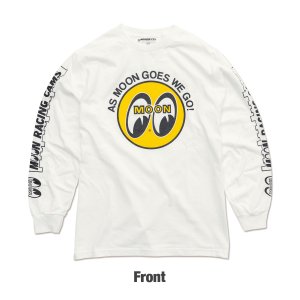 Photo2: MOON Long Sleeve T-Shirts
