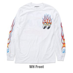 Photo4: Flamin' MOONEYES  Long Sleeve T-shirt
