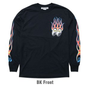 Photo7: Flamin' MOONEYES  Long Sleeve T-shirt