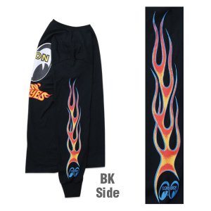 Photo8: Flamin' MOONEYES  Long Sleeve T-shirt