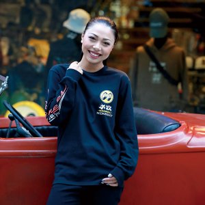 Photo3: Honmoku Midnight Long Sleeve T-shirt