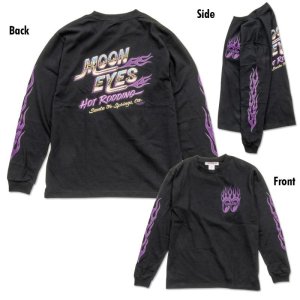 Photo3: MOONEYES Hot Rodding Long Sleeve T-shirt