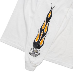 Photo6: MOON Flamin' Dice Long Sleeve T-shirt