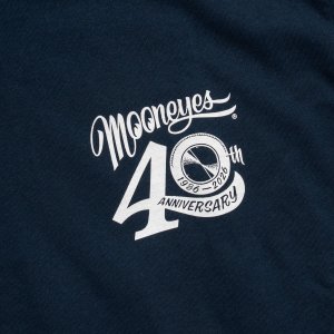 Photo4: MOON 40th Anniv. Plaque Design Long Sleeve T-shirt