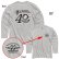 Photo14: 【Online Shop Limited/Delivery Late Aug.】MOONEYES 40th Anniv. Disc Long Sleeve T-shirt (14)