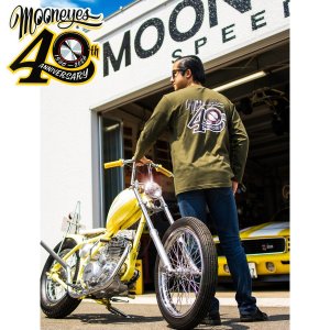 Photo9: 【Online Shop Limited/Delivery Late Aug.】MOONEYES 40th Anniv. Disc Long Sleeve T-shirt