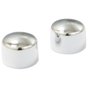 Photo2: Short Chrome Wiper Shaft Cap