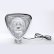 Photo5: Chrome Triangle Motorcycle Headlight (Flat Back) (5)