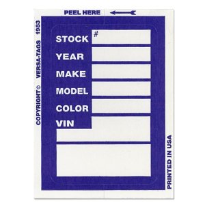 Photo4: Dealer Supply Window Sticker