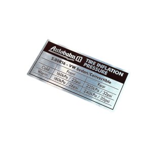 Photo3: Autobahn "R" Bias Style Black Wall Radial Tire 5.00 x 16 Inch