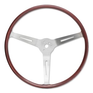 Photo1: FLAT4 GT Wood Steering Wheel