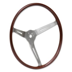 Photo3: FLAT4 GT Wood Steering Wheel