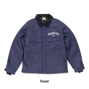 Photo6: MOON Herringbone Denim Jacket