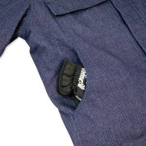 Photo14: MOON Herringbone Denim Jacket