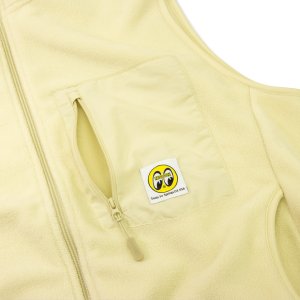 Photo6: MOON Label Fleece Full Zip Vest