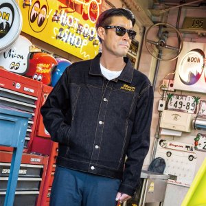 Photo3: MOON SFS Denim Trucker Jacket