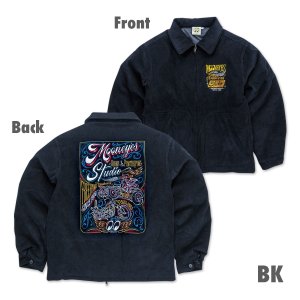 Photo10: MOON Sign & Pinstriping Studio 26 Corduroy Storm Collar Jacket