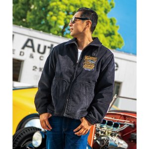 Photo2: MOON Sign & Pinstriping Studio 26 Corduroy Storm Collar Jacket