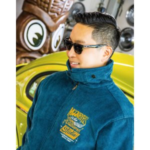 Photo6: MOON Sign & Pinstriping Studio 26 Corduroy Storm Collar Jacket