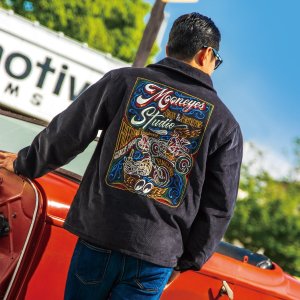 Photo1: MOON Sign & Pinstriping Studio 26 Corduroy Storm Collar Jacket
