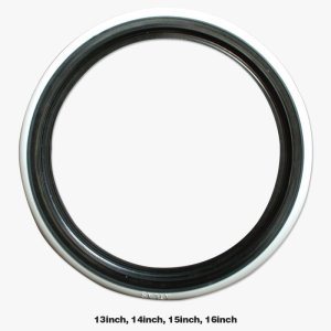 Photo1: White Ribbon Skinny Port-O-Wall