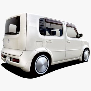 Photo3: White Ribbon Skinny Port-O-Wall