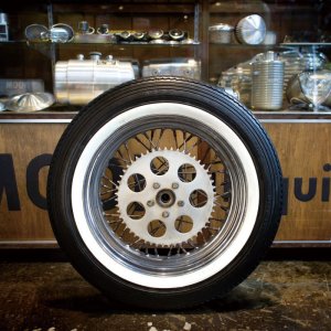 Photo2: White Ribbon for Motorcycles