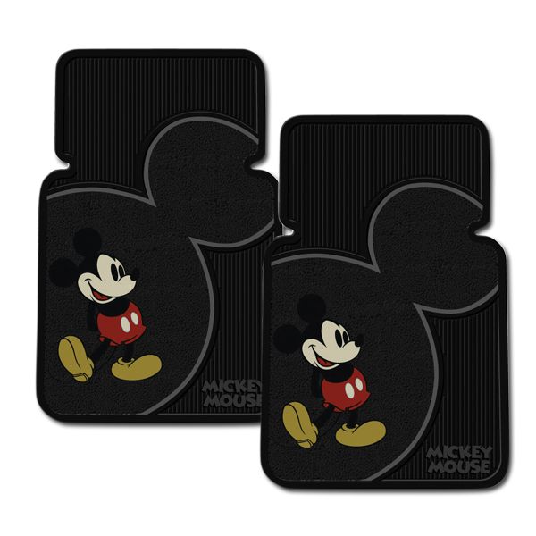 Vintage Mickey Rubber Floor Mat